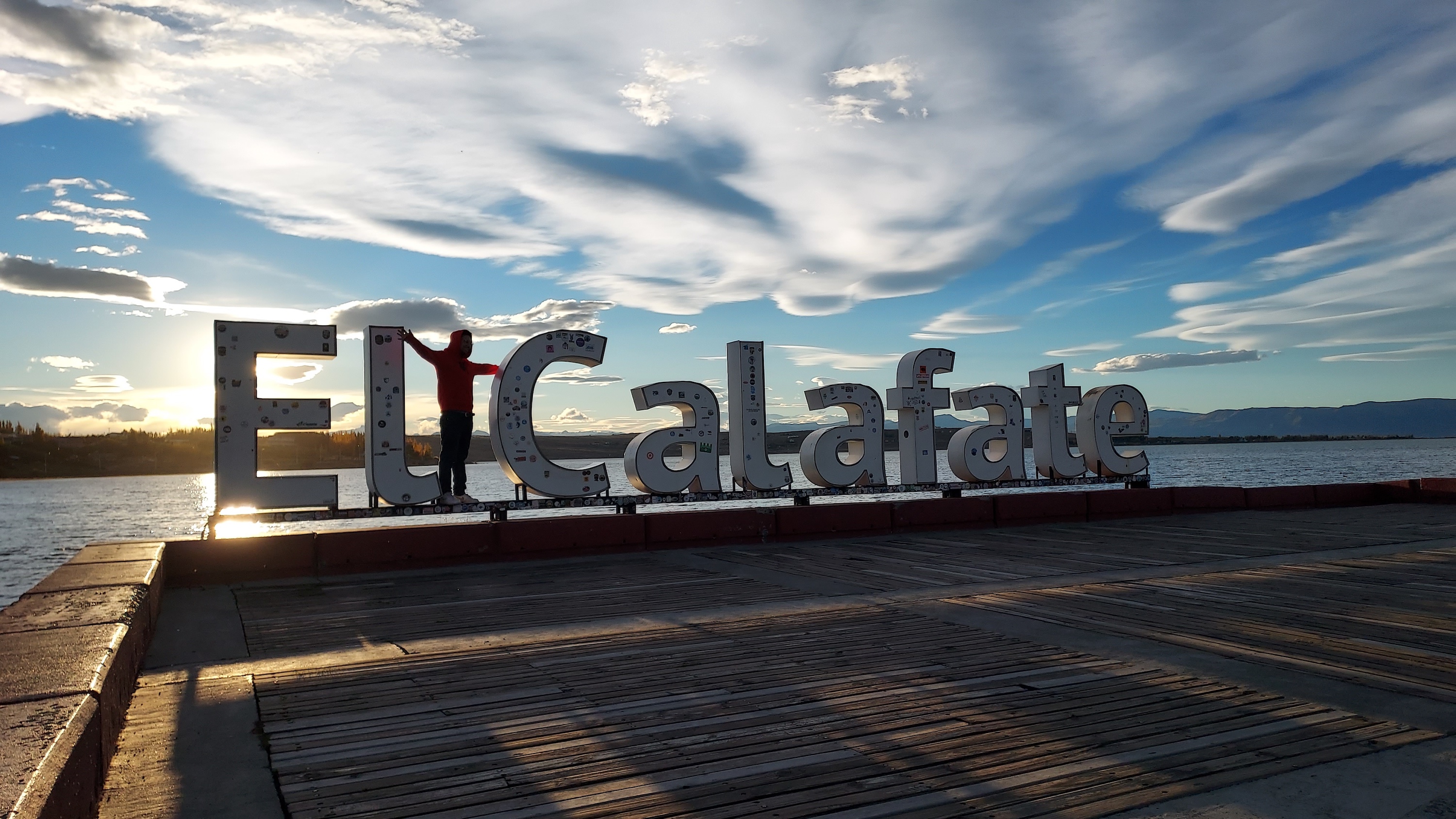 El Calafate - town sign