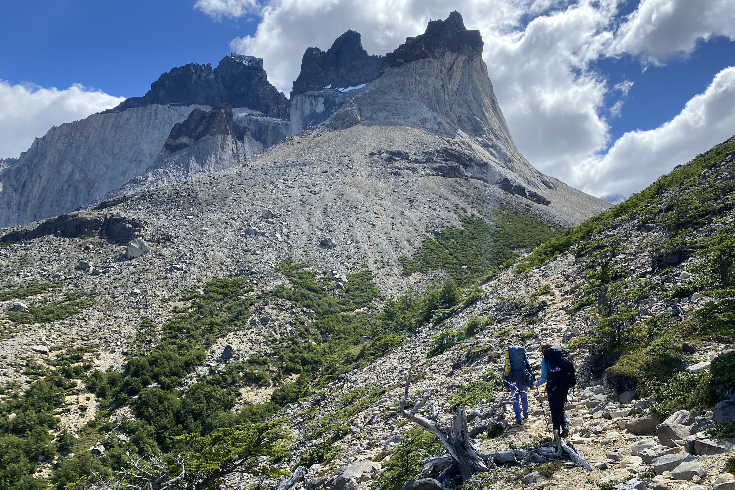 Off the beaten track hiking in Torres del Paine
