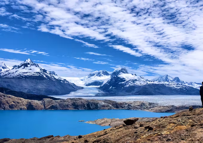 Upsala glacier near Estancia Cristina