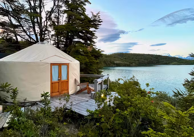 Yurt at Patagonia Camp