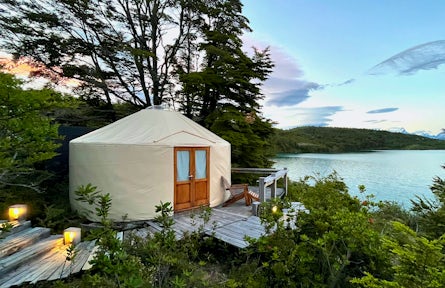 Yurt at Patagonia Camp