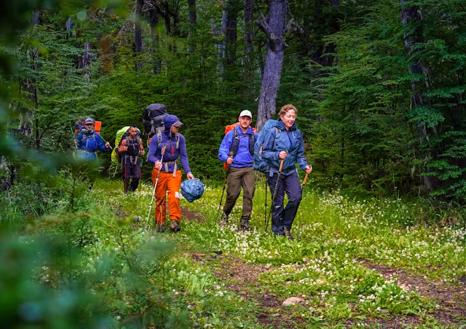 Cerro Castillo Trek - Tomas recce - group