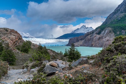 A view of Glacier Grey in Torres Del Paine National Park