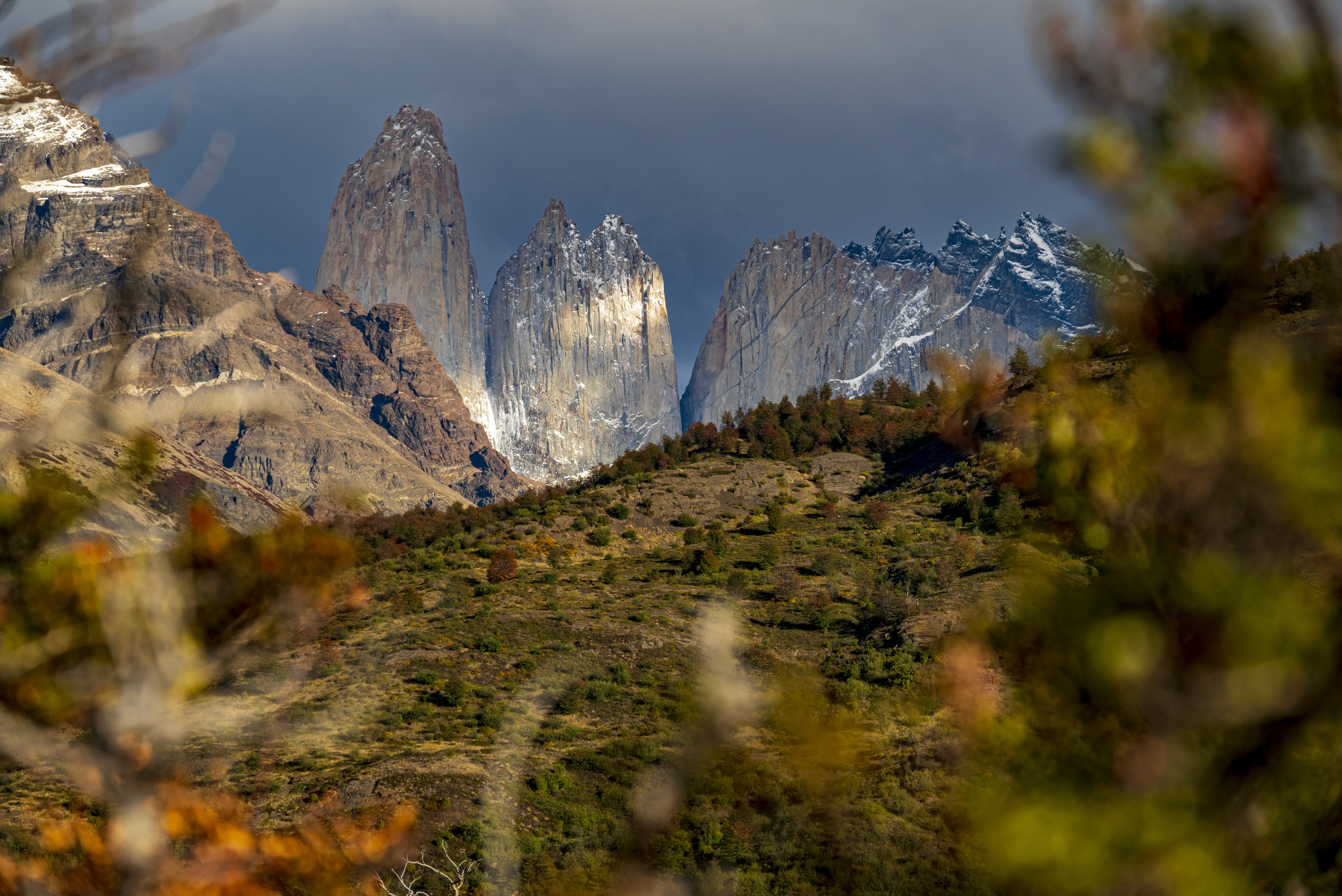Torres Del Paine from Ecocamp
