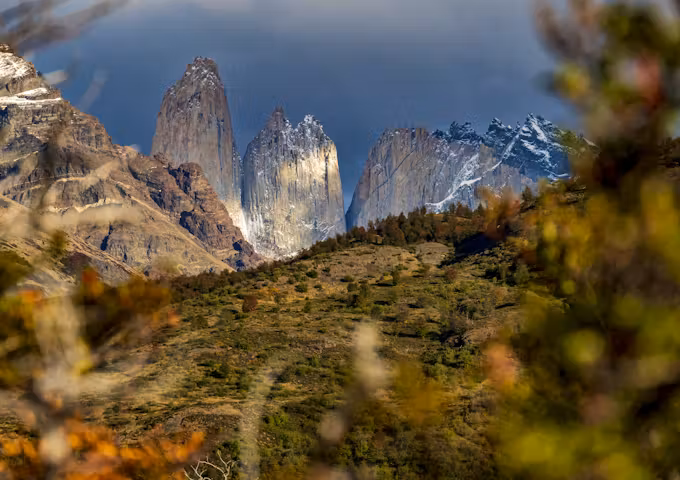 Torres Del Paine from Ecocamp