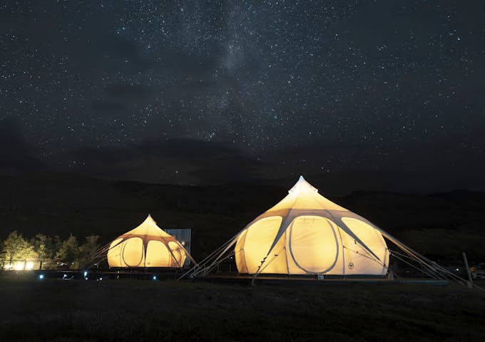 Night at Serrano Camp