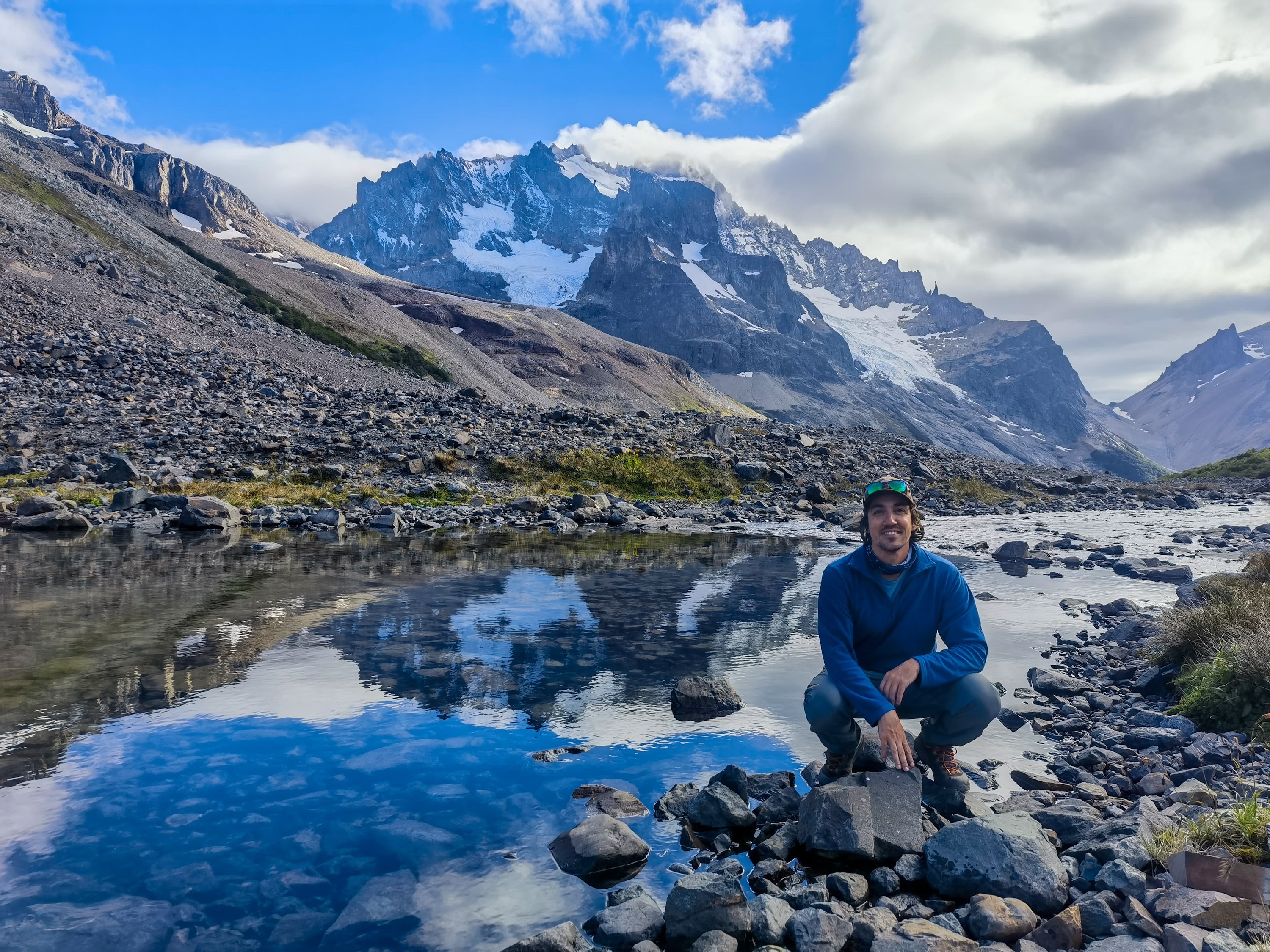 Cerro Castillo Trek - Felipe recce - lagoon