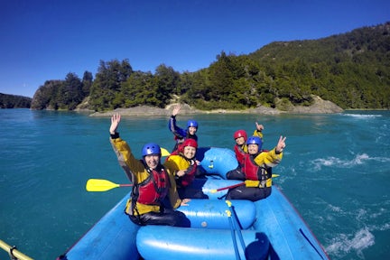 Rafting on the Baker River, Patagonia