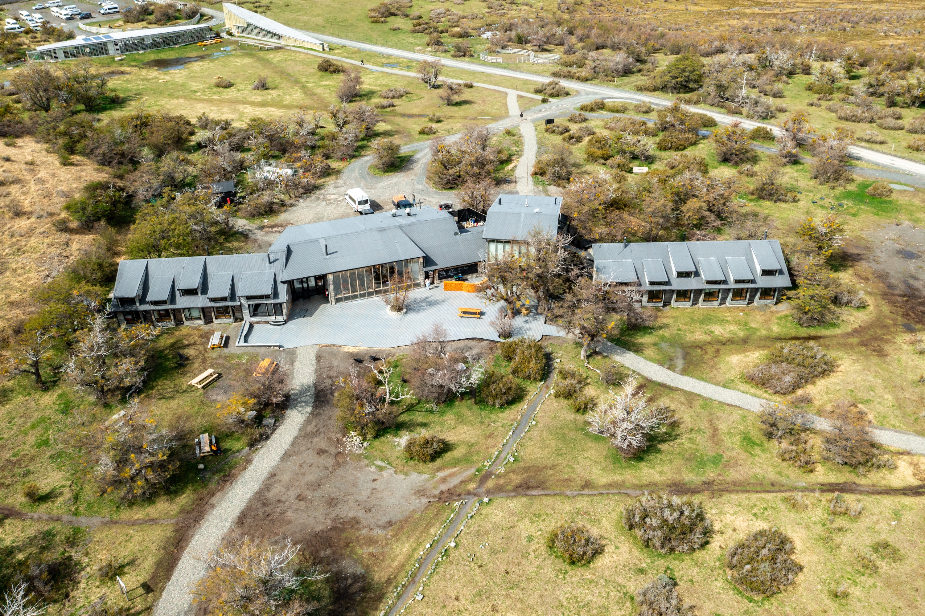 Hotel Las Torres - Refugio Central from above