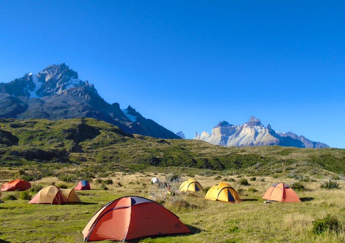 Refugio Paine Grande W Trek camping