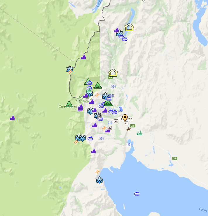 El Chalten Map
