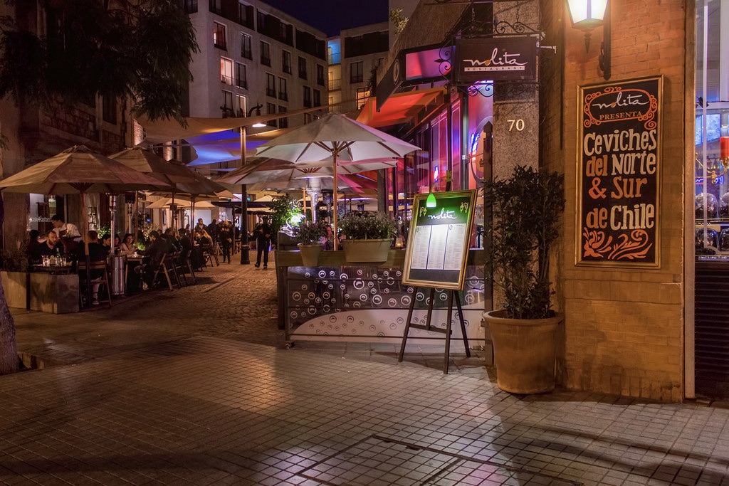 Lastarria, Santiago - Southbound