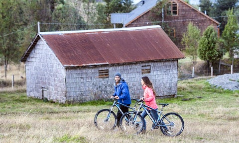 Biking from Tierra Chiloé, Chile