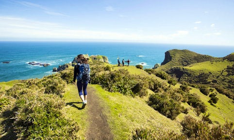 Trekking to the Pier of Souls, Chiloé, Chile