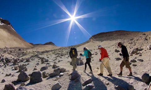 Cerro Toco Volcano ascent, Atacama Desert, Chile