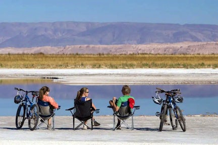 Biking excursion, Tierra Atacama, Chile