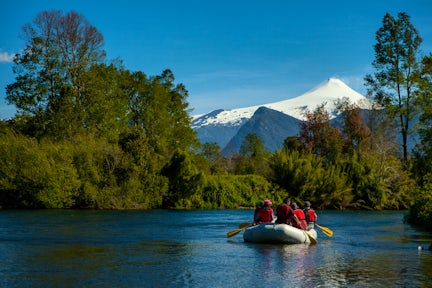 Rafting on the Trancura River, Chile