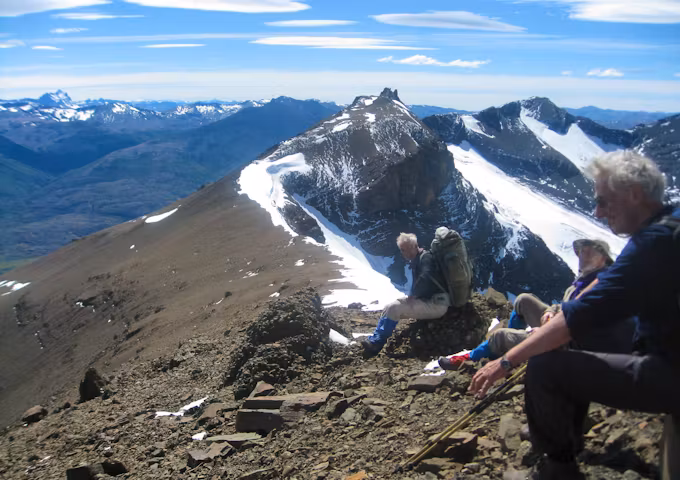 Amazing views from the Oggioni Pass, Patagonia
