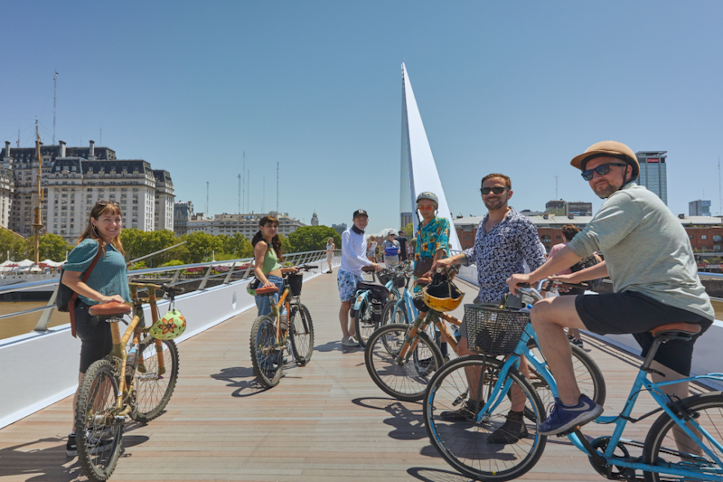 Biking Buenos Aires tour