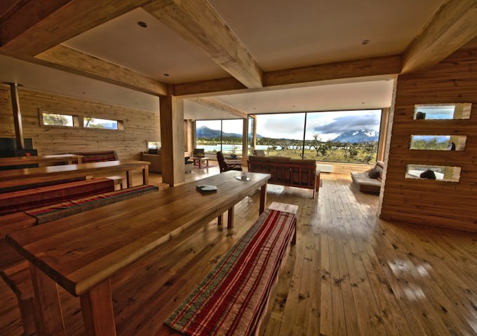 Dining Room at Pampa Lodge