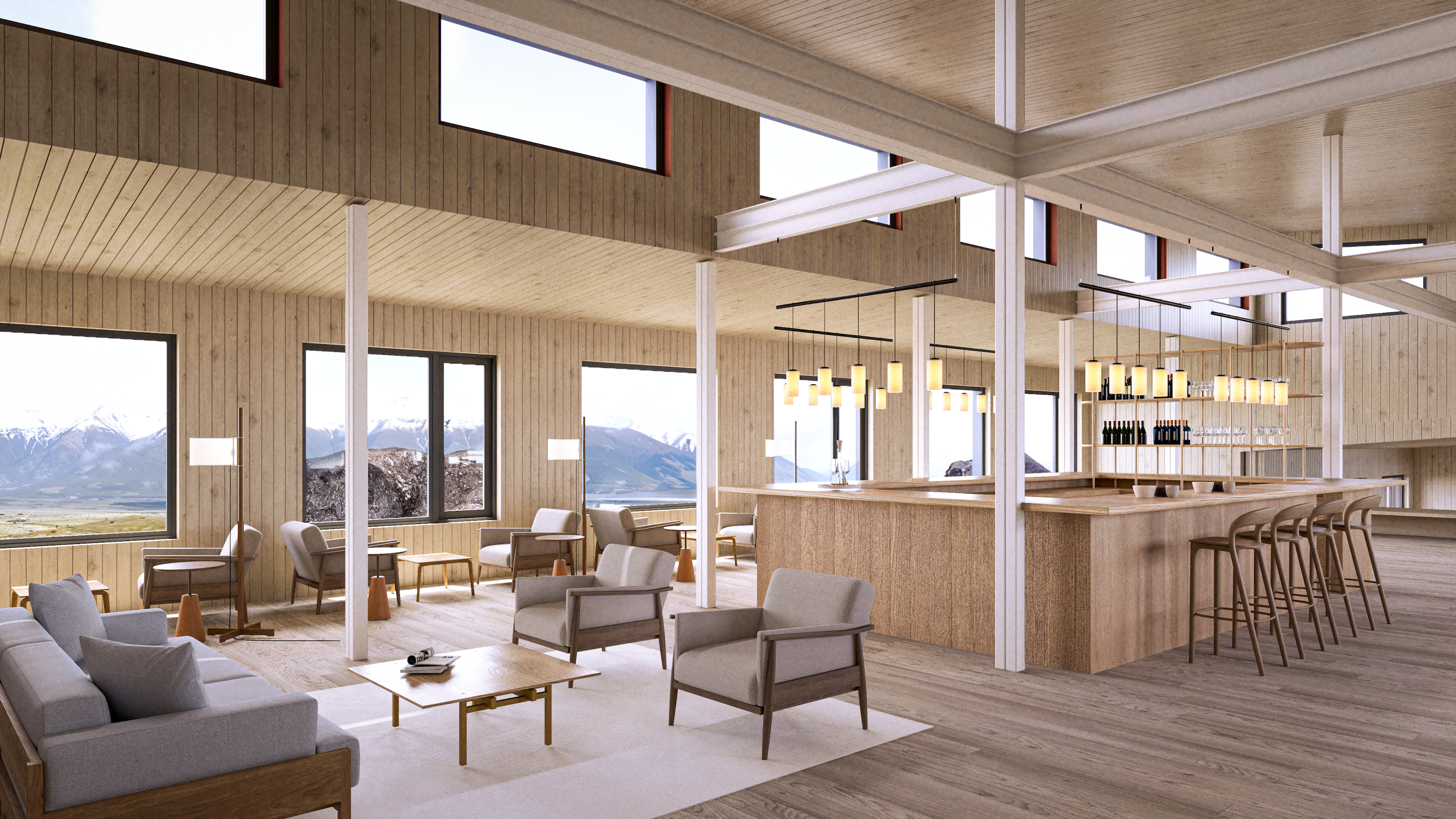 Explora El Calafate - common areas - render