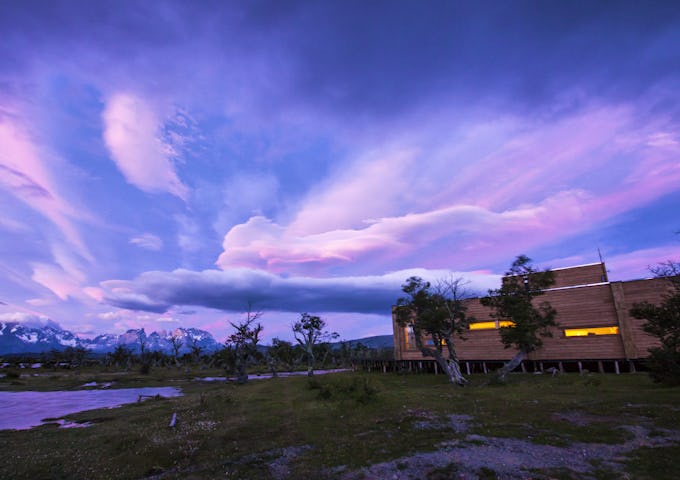 Pampa Lodge Sunset